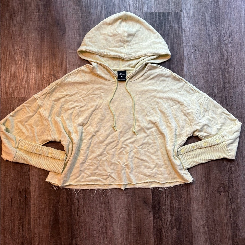 Nike Dri-Fit Cropped Hoodie Large